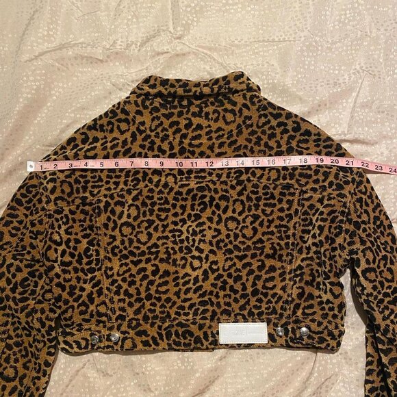 RE/DONE leopard print cropped jacket - Picture 6 of 8